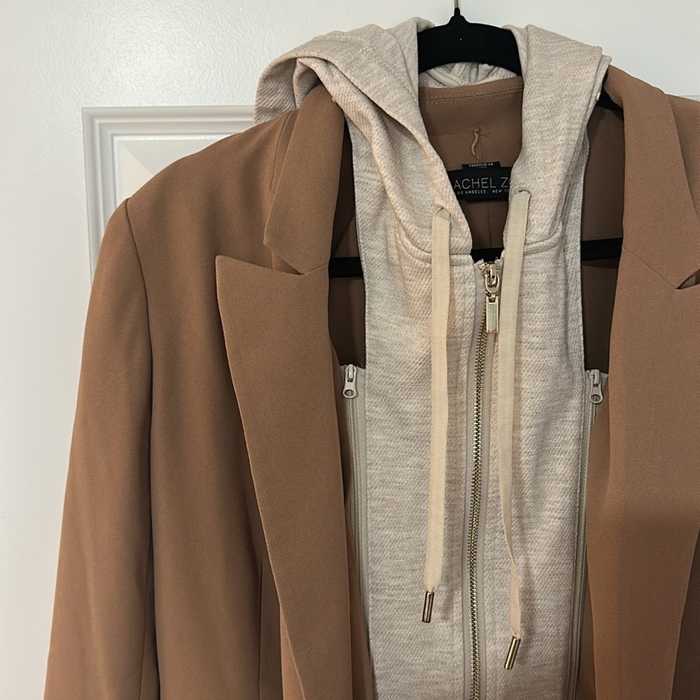 Rachel Zoe Blazer with detachable sweatshirt Large - Picture 3 of 5